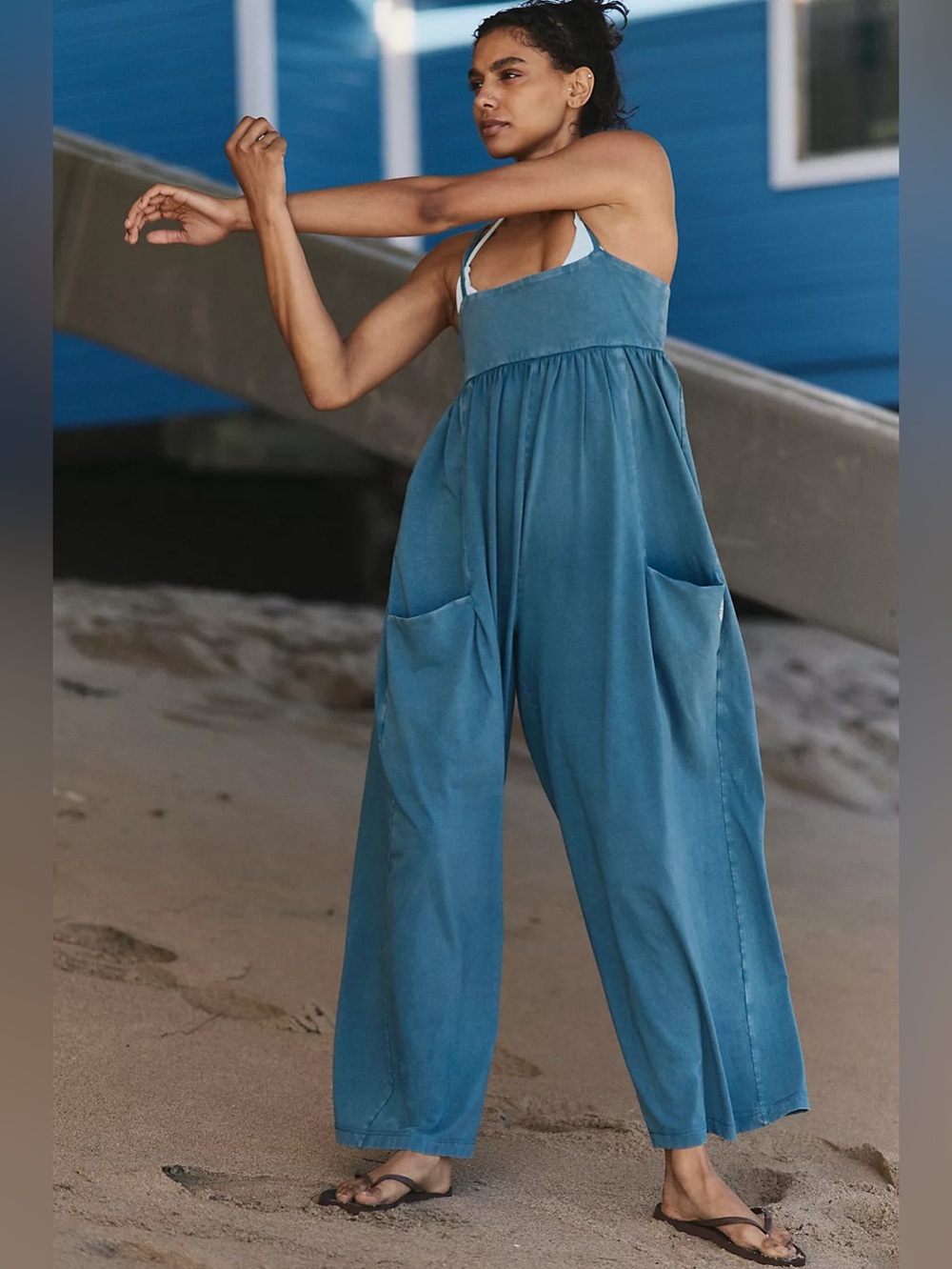 NWT FREE PEOPLE MOVEMENT Hot Shot Strappy Onesie | Ripide MSRP $80 CURRENT